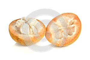 Sentul fruit isolated on white background