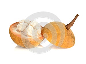 Sentul fruit isolated on white background