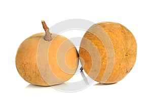 Sentul fruit isolated on white background