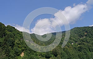 Senyuva village. Camlihemsin, Rize, Turkey.