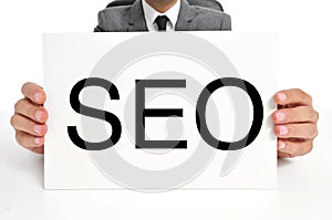 SEO, acronym for Search Engine Optimization