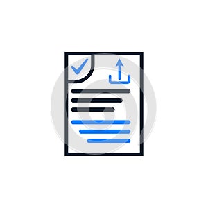 SEO, Article submission icon design