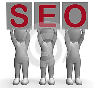 SEO Banners Mean Optimized Web Search And