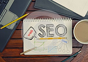 SEO business concept