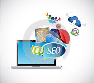 seo computer media tools illustration design