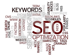 SEO Concept Word Cloud