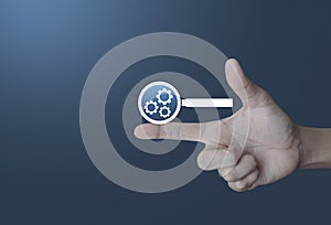 Technology search engine optimization concept