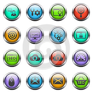 seo icon set