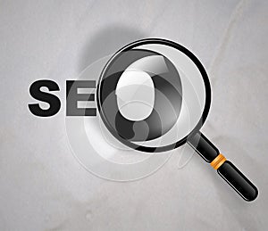 SEO Magnifying Glass