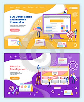 Seo Optimization Increase of Conversion Website