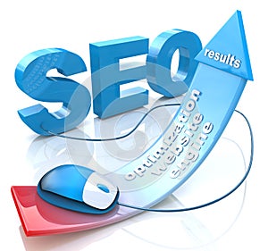 SEO positive red arrow