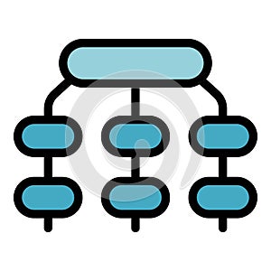 Seo search engine icon vector flat