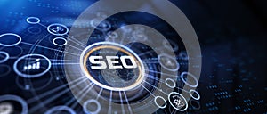 SEO Search engine optimisation digital marketing concept