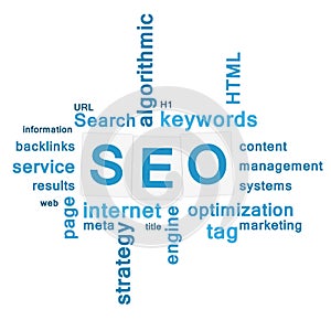 SEO - search engine optimization concept