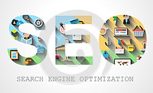 SEO Search engine optimization concept