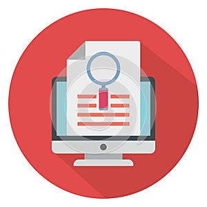 Seo, seo analytics Color Vector icon which can easily modify or edit