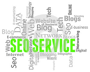 Seo Service Indicates Search Engines And Assistance