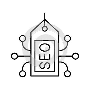 seo services Isolated Vector icon which can easily modify or edit