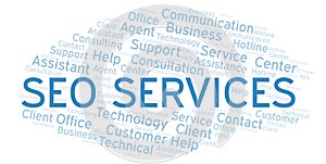 Seo Services word cloud