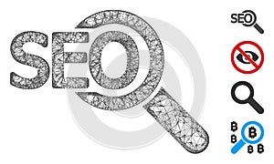 Seo Tool Web Vector Mesh Illustration