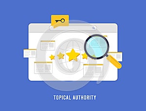 SEO topical authority. Boost web site credibility by specializing in specific topics through high-quality content and