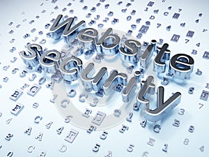 SEO web design concept: Silver Website Security