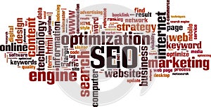 SEO word cloud