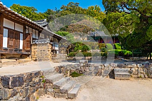 seobaekdang house at Yangdong folk village in the Republic of Korea