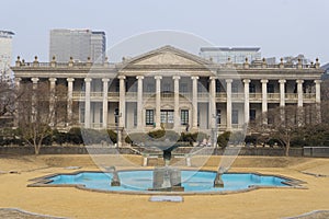 Seokjojeon hall or National Museum Of Modern And Contemporary Art is a western style building in Deoksugung Palace