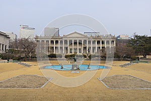 Seokjojeon hall or National Museum Of Modern And Contemporary Art is a western style building in Deoksugung Palace