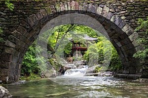 Seonamsa temple Seungseongyo bridge