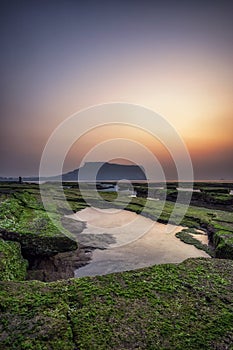 Seongsan ilchulbong gwangchigi beach