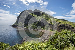 SeongSan Ilchulbong (Volcanic Cone) in Jeju Island, South Korea