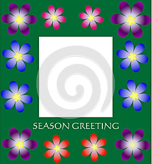 Seoson greeting card