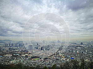 Seoul from Namsan