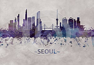 Seoul South Korea skyline