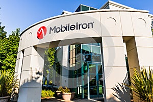 Sep 14, 2019 Mountain View / CA / USA - MobileIron headquarters in Silicon Valley; MobileIron Inc. is an American software company