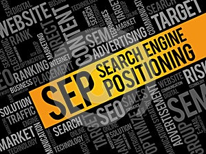 SEP search engine positioning