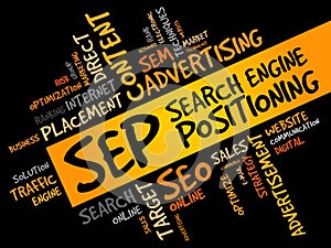 SEP search engine positioning