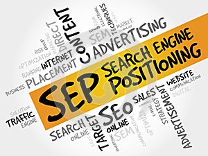 SEP (search engine positioning