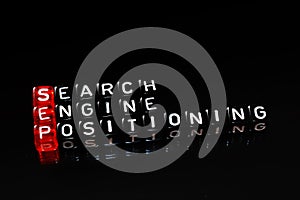 SEP Search Engine Positioning black