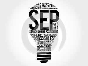 SEP (search engine positioning) bulb