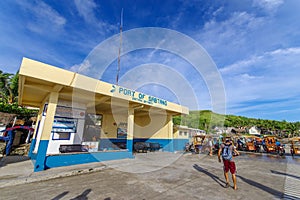 Sep 21, 2017 Tourist waiting boat at Sabtang Port, Batanes