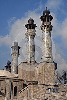 4 of 8 minarets of Sepahsalar