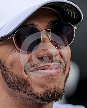 Lewis Hamilton of Mercedes AMG Petronas F1 Team