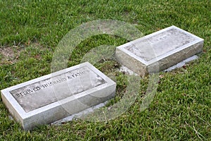 Separate Gravestones for Married Couple