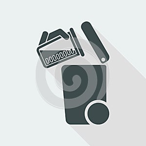 Separate waste collection icon