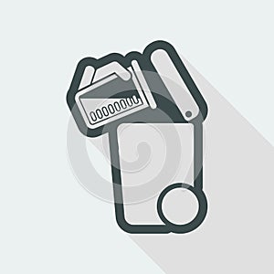 Separate waste collection icon