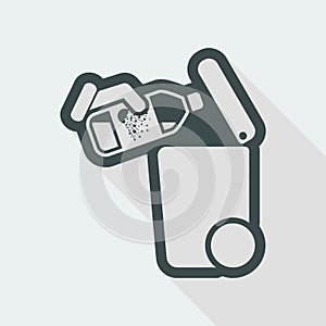 Separate waste collection icon