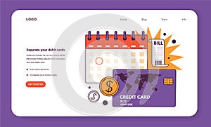 Separate your debit cards to decrease your spendings. Risk management